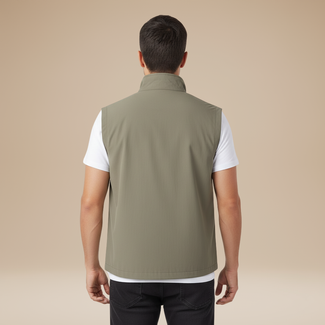 Vento | Gilet Uomo con Zip Pratico e Raffinato