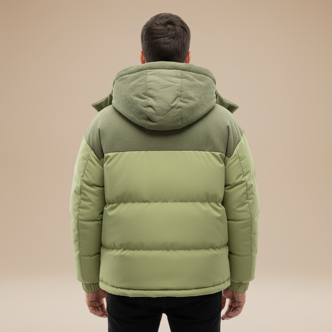 Mariano | Piumino Invernale Uomo con Cappuccio