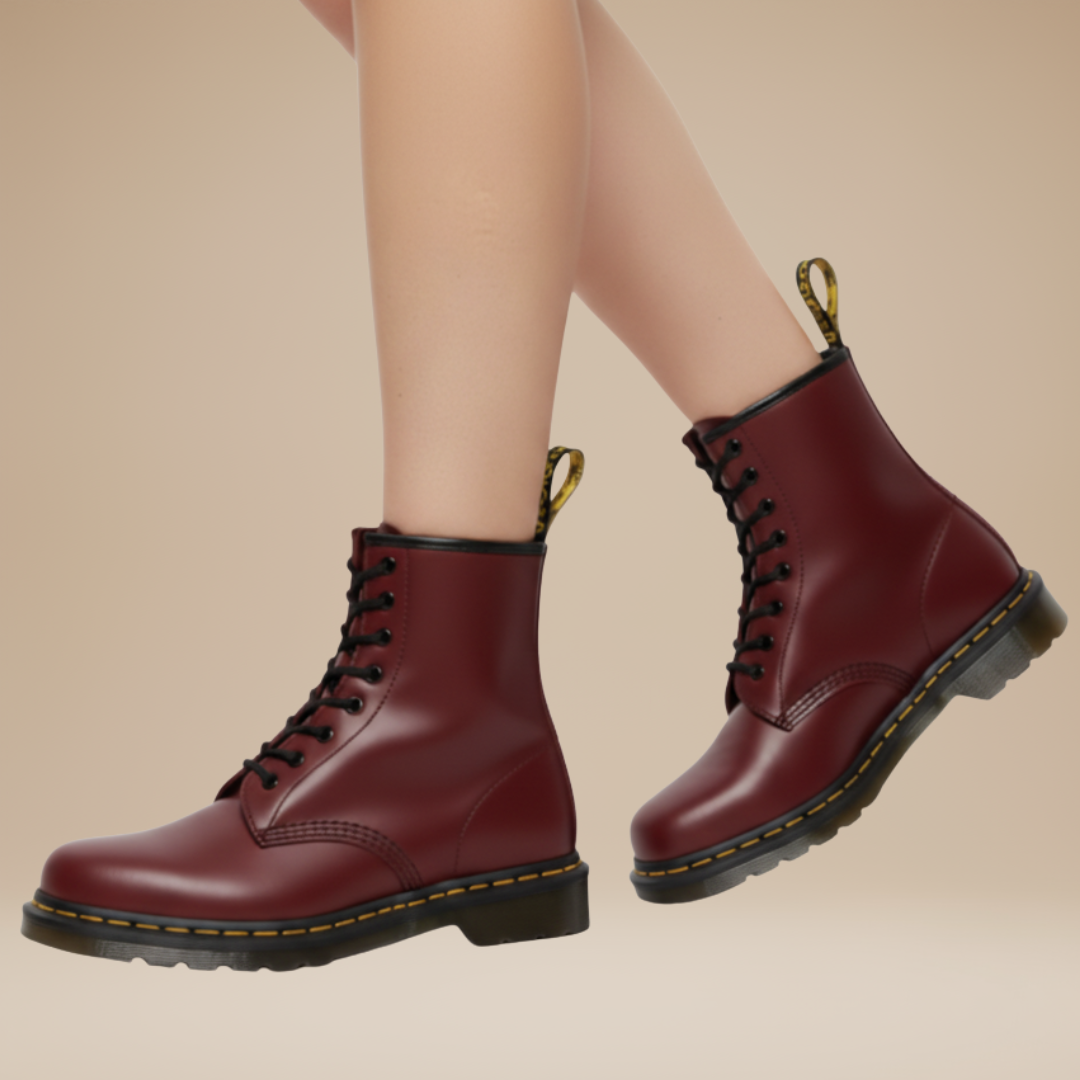 Martina | Anfibi Stringati Donna Stile Deciso e Moderno