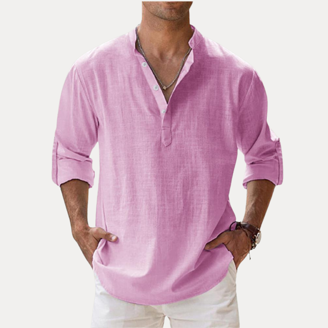 Luca | Camicia Henley da Uomo