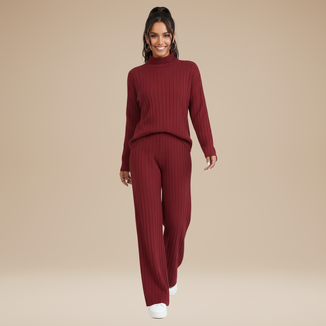 Marta | Completo Donna a Coste Elegante e Morbido