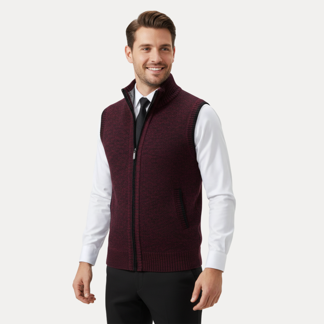 Valerio | Gilet in Maglia da Uomo