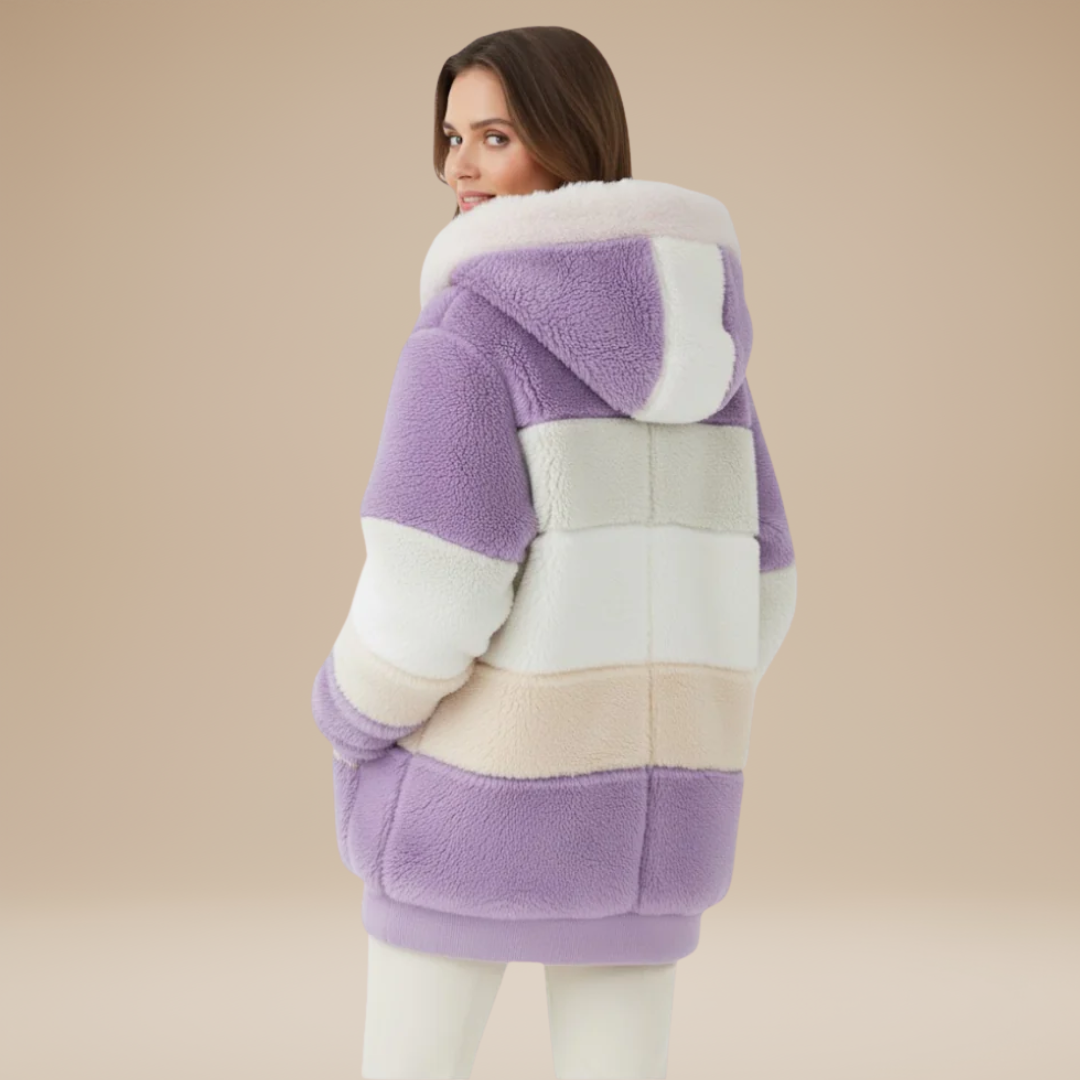 Aurora | Teddy Jacket with Hood
