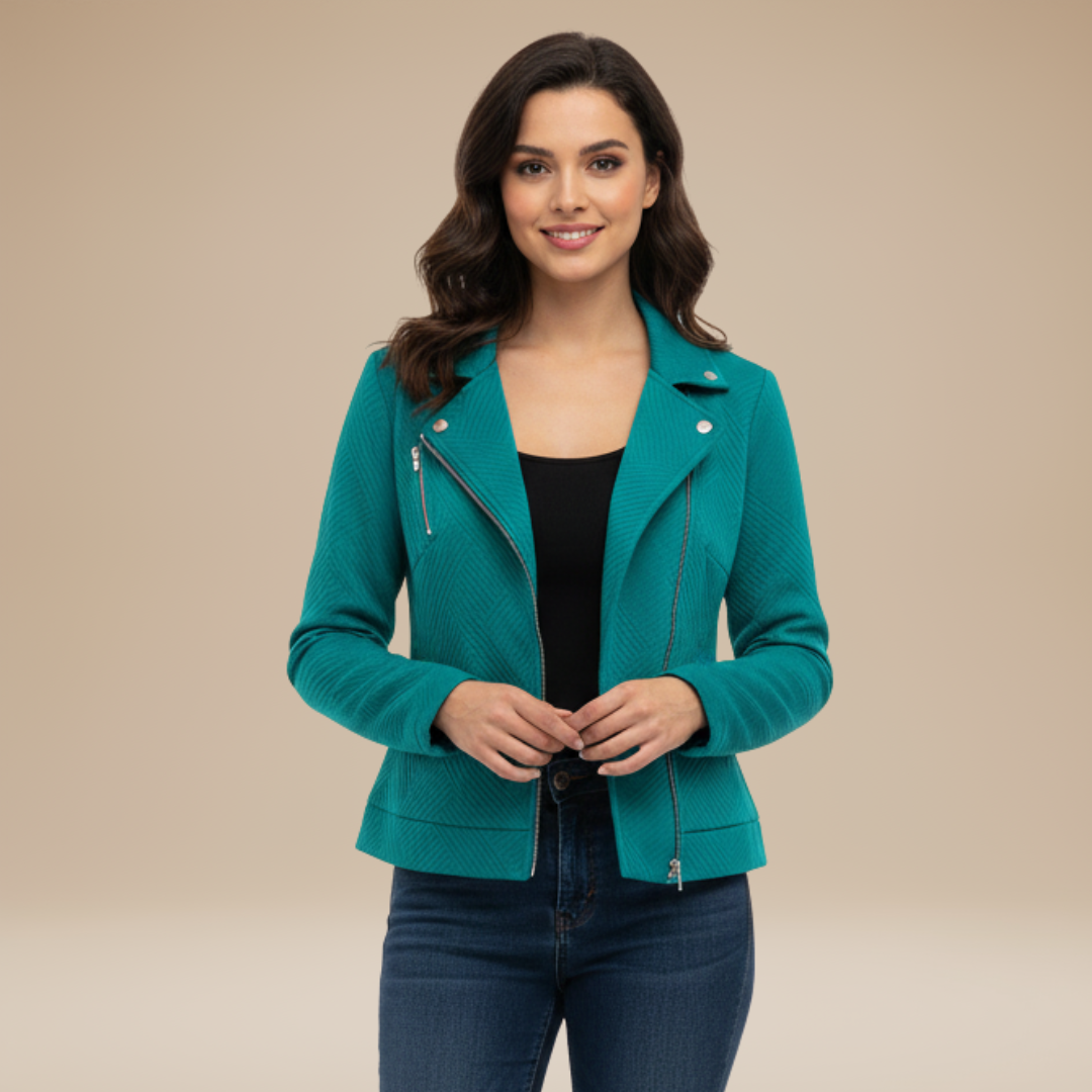 Vera | Giacca Biker Donna Stile Chic Contemporaneo