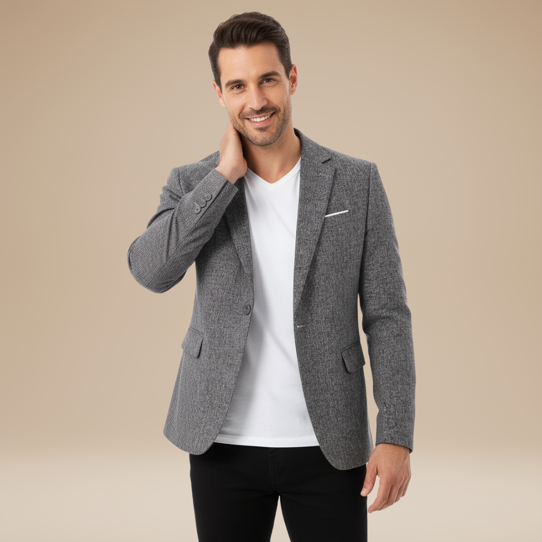 Gino | Blazer Uomo Elegante Stile Pulito e Moderno