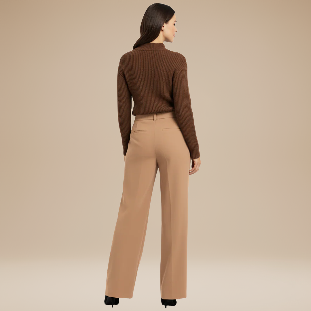 Elena | Tailored Wide-Legged Trousers