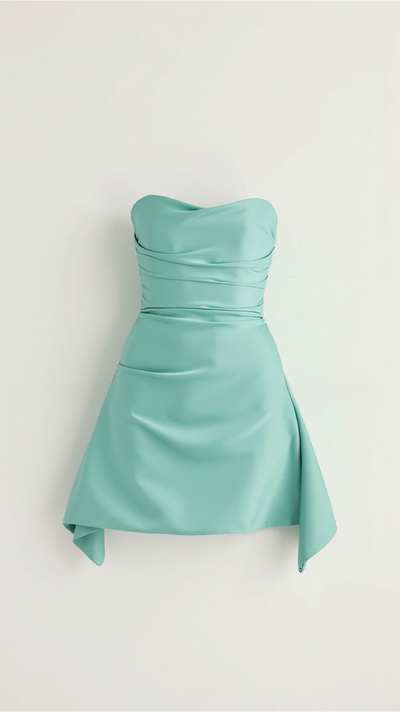 Carlotta | Mini abito bustier aderente senza spalline – Stile essenziale e seducente