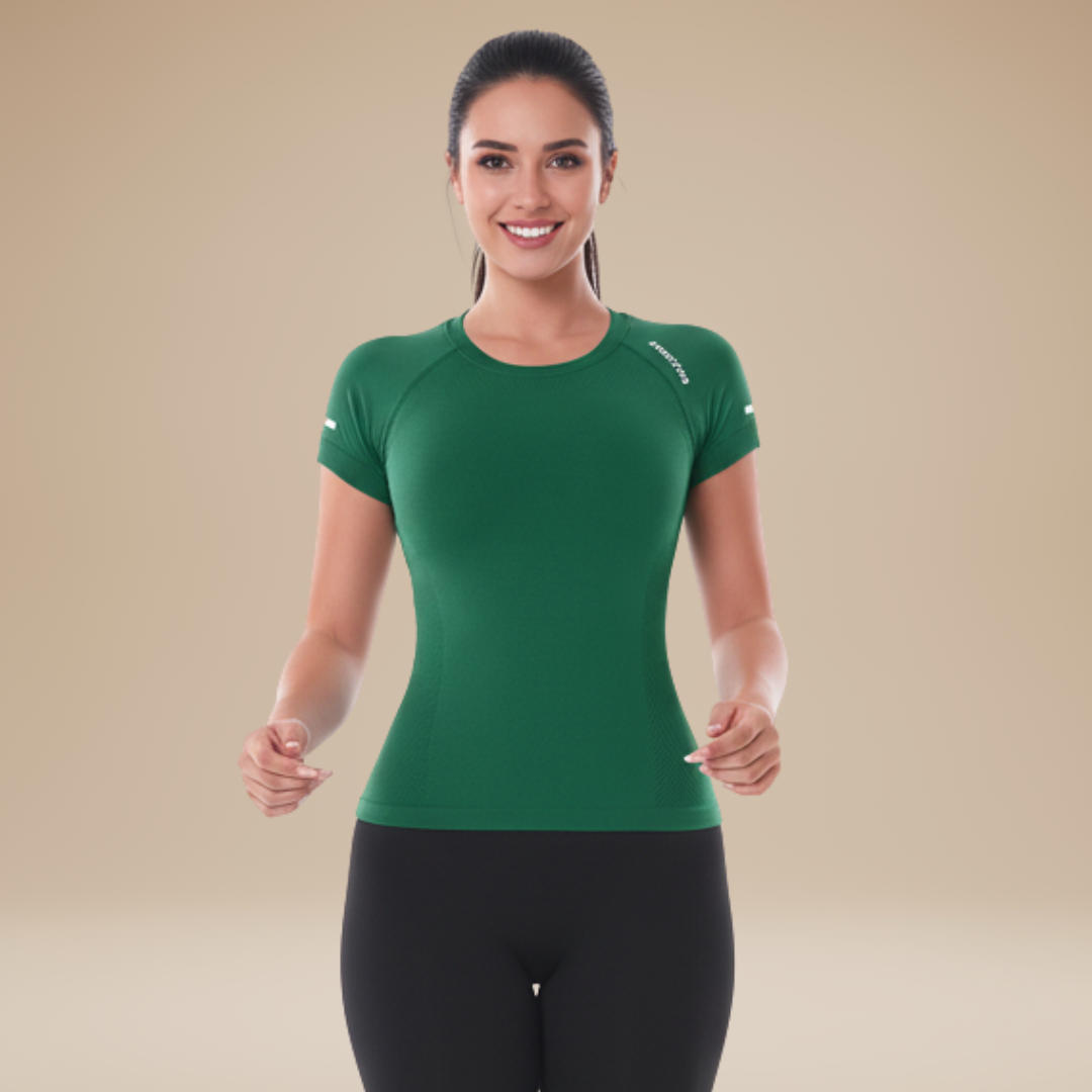 Ariela | T-Shirt Donna Aderente Linea Attiva e Pulita