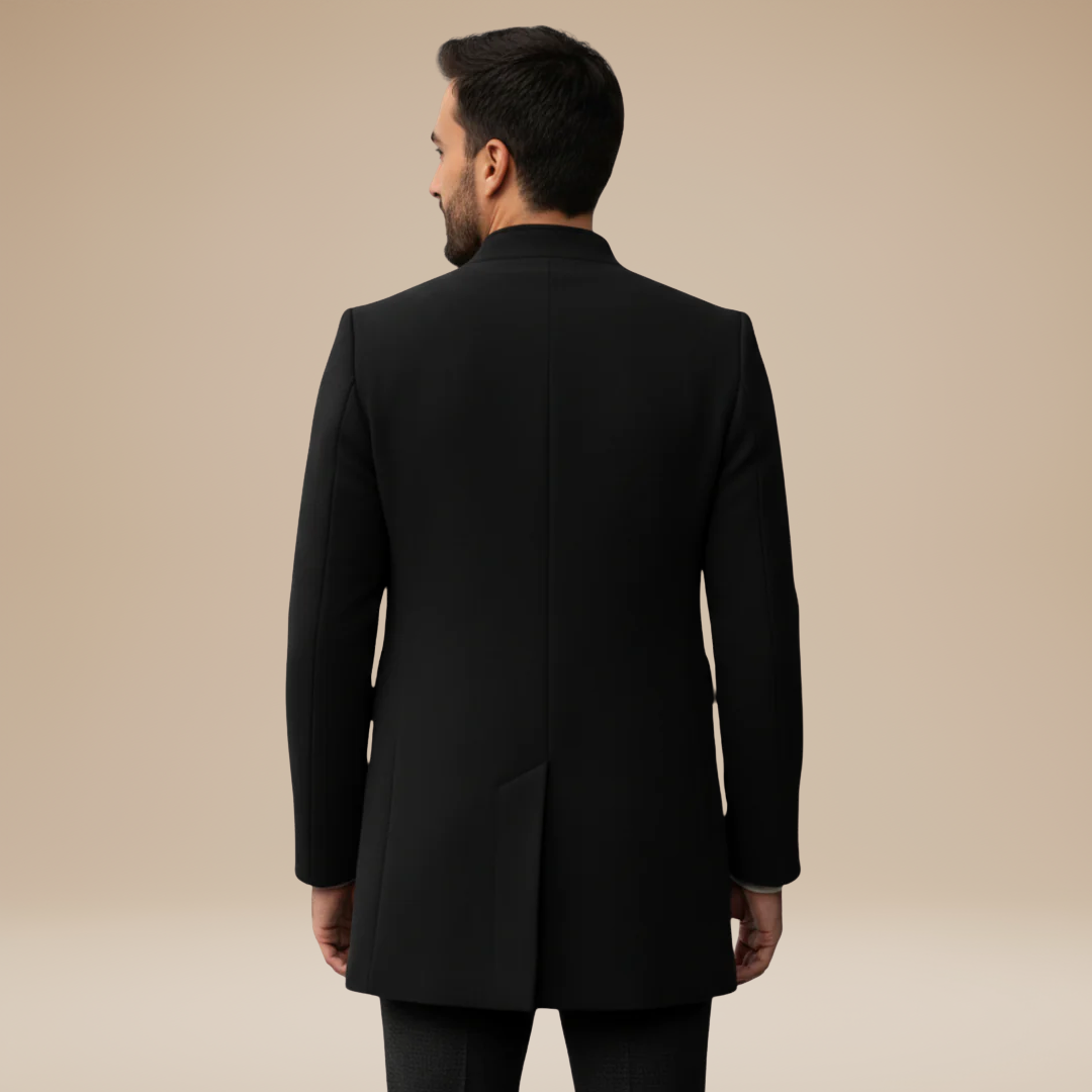 Giuseppe | Refined Men's Coat with Mandarin Collar