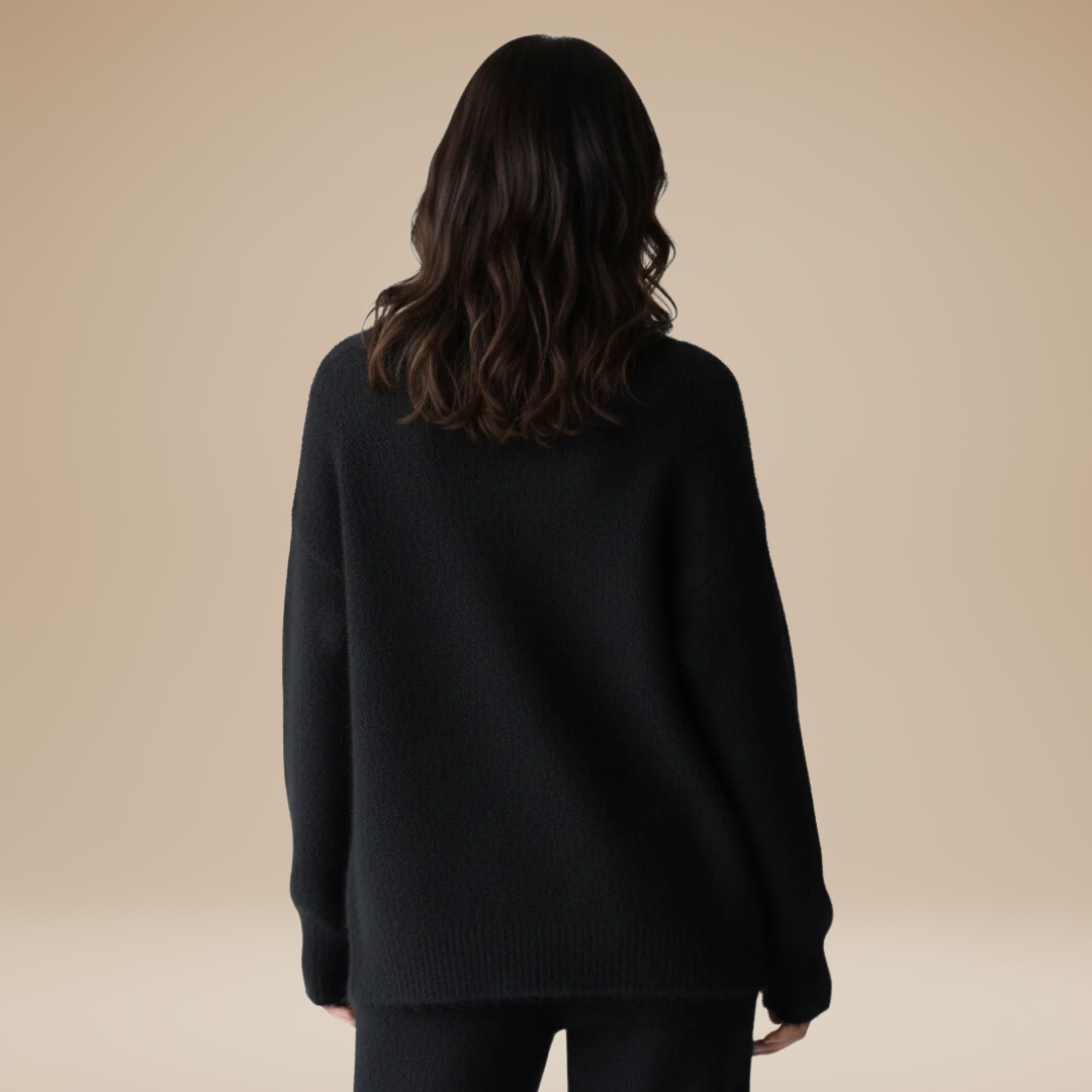 Mara | Cardigan Donna Morbido in Maglia Pelosa