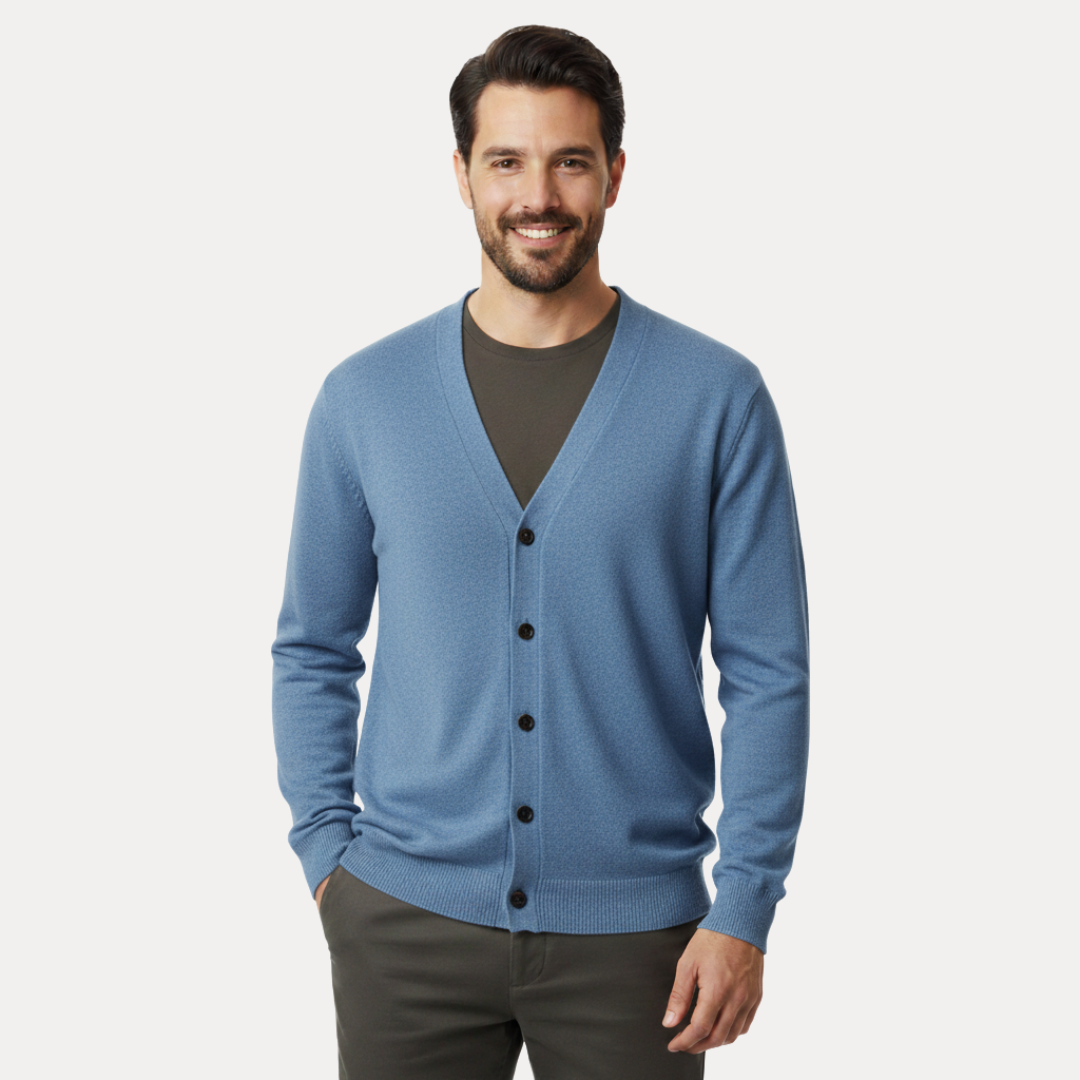 Alaric | Cardigan da uomo in misto cashmere