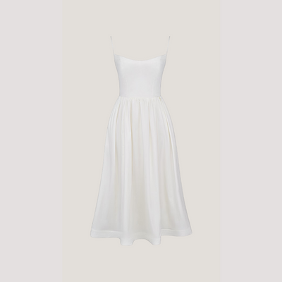 Gemma | Abito Midi con Spalline