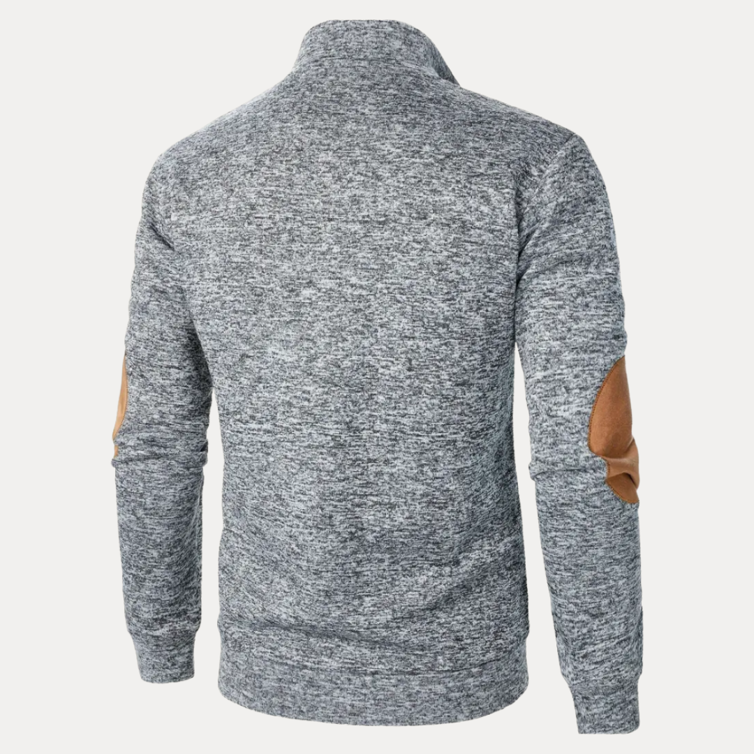 Matteo | Maglione Uomo con Toppe sui Gomiti