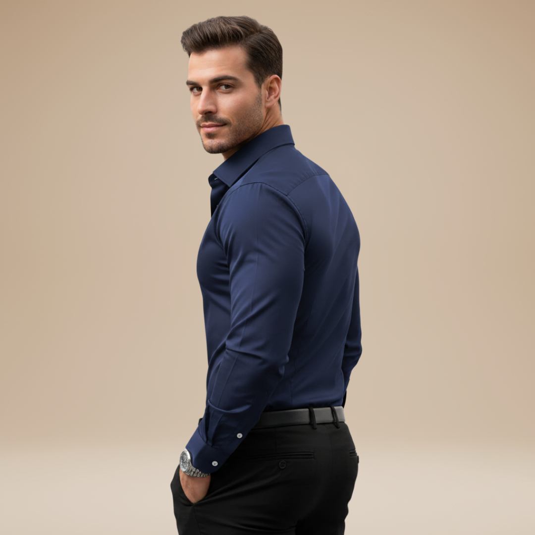 Vasco | Camicia Uomo Slim Fit Linea Pulita