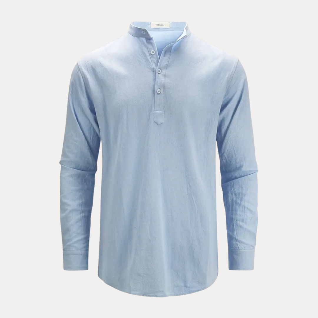 Luca | Camicia Henley da Uomo