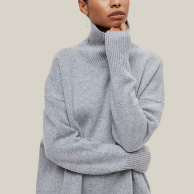 Marcella | Maglione Collo Alto Raffinato