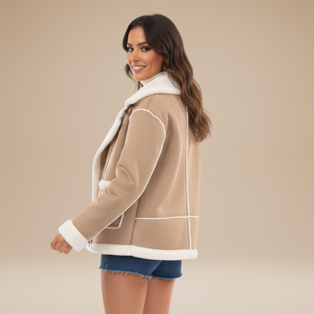 Silvia | Giacca Donna con Colletto Ampio ed Elegante