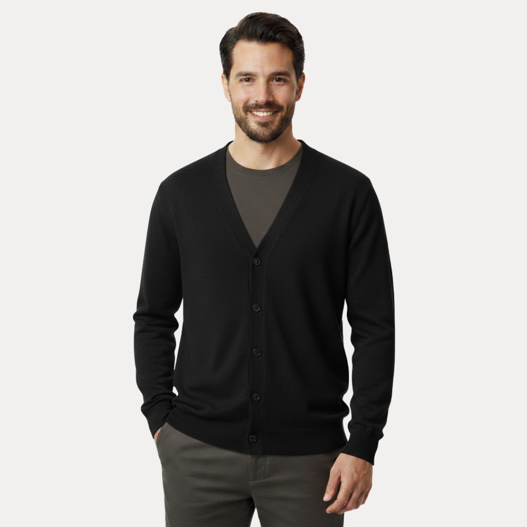 Alaric | Cardigan da uomo in misto cashmere