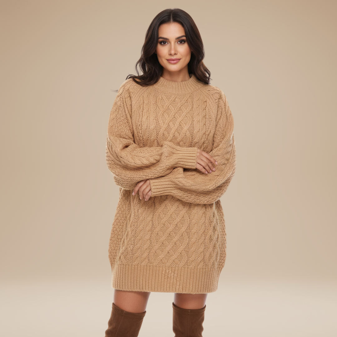 aaSara | Maglione Donna Oversize Stile Chic Autunnale