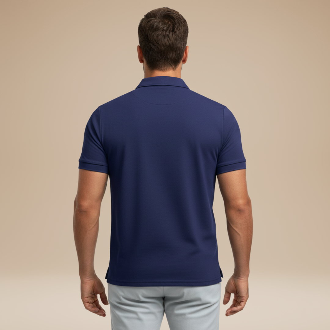 Aero | Polo Uomo con Mezza Zip Elegante