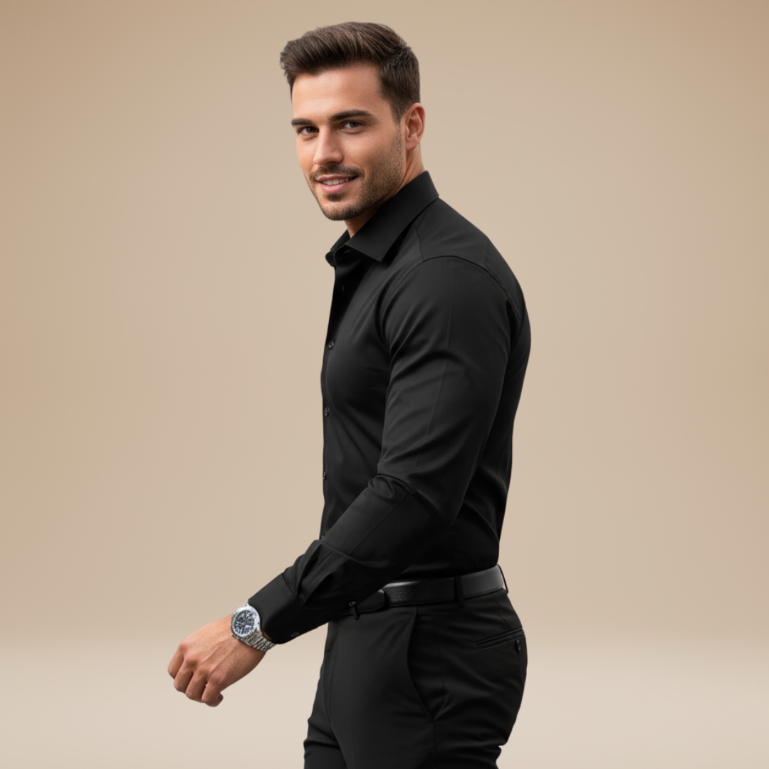 Vasco | Camicia Uomo Slim Fit Linea Pulita