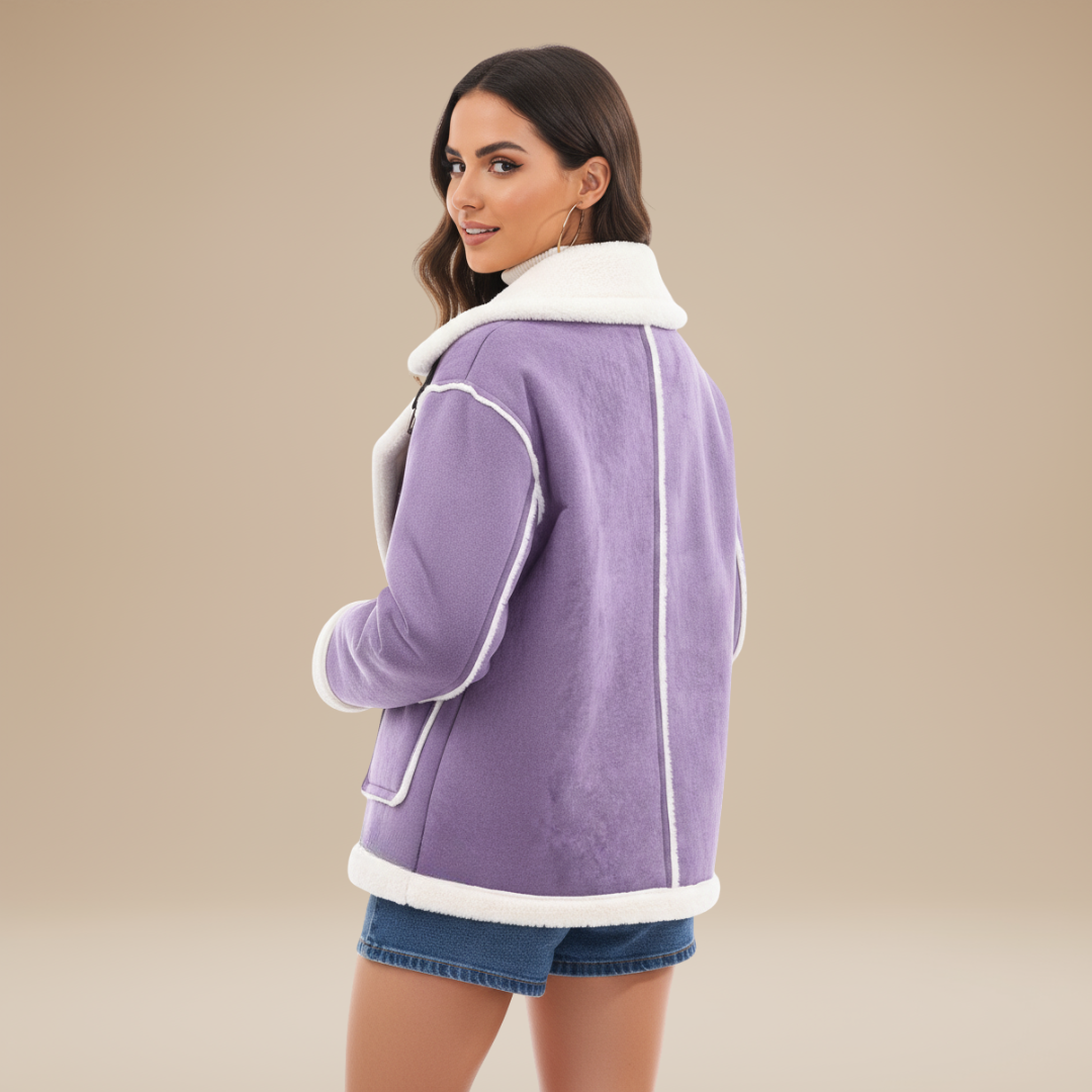 Silvia | Giacca Donna con Colletto Ampio ed Elegante