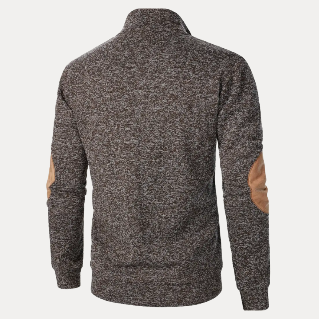 Matteo | Maglione Uomo con Toppe sui Gomiti