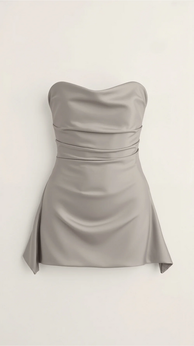 Carlotta | Mini abito bustier aderente senza spalline – Stile essenziale e seducente