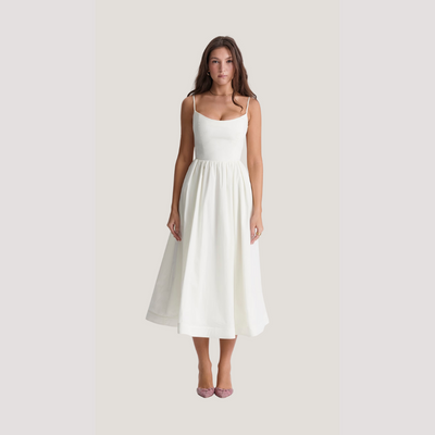 Gemma | Abito Midi con Spalline