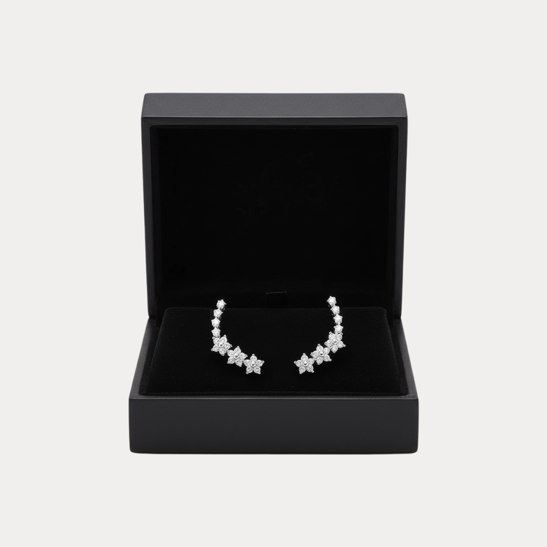 Eva | Orecchini Donna in Argento 925 dal Design Floreale