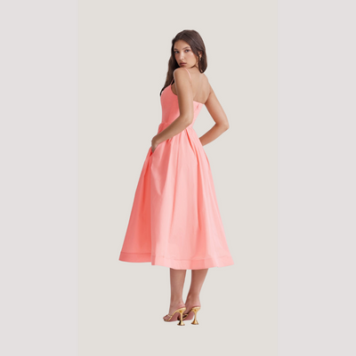 Gemma | Abito Midi con Spalline