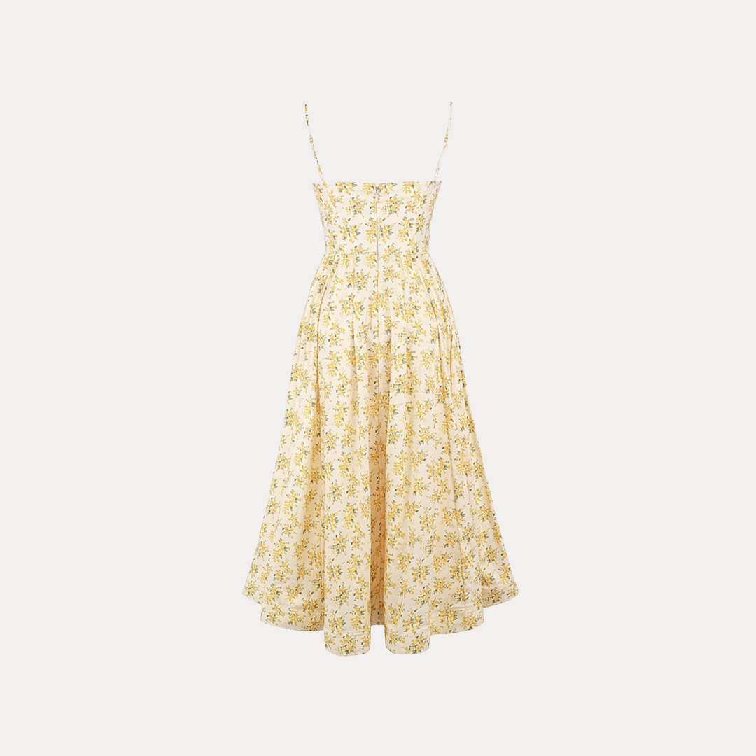 Gemma | Abito Midi con Spalline