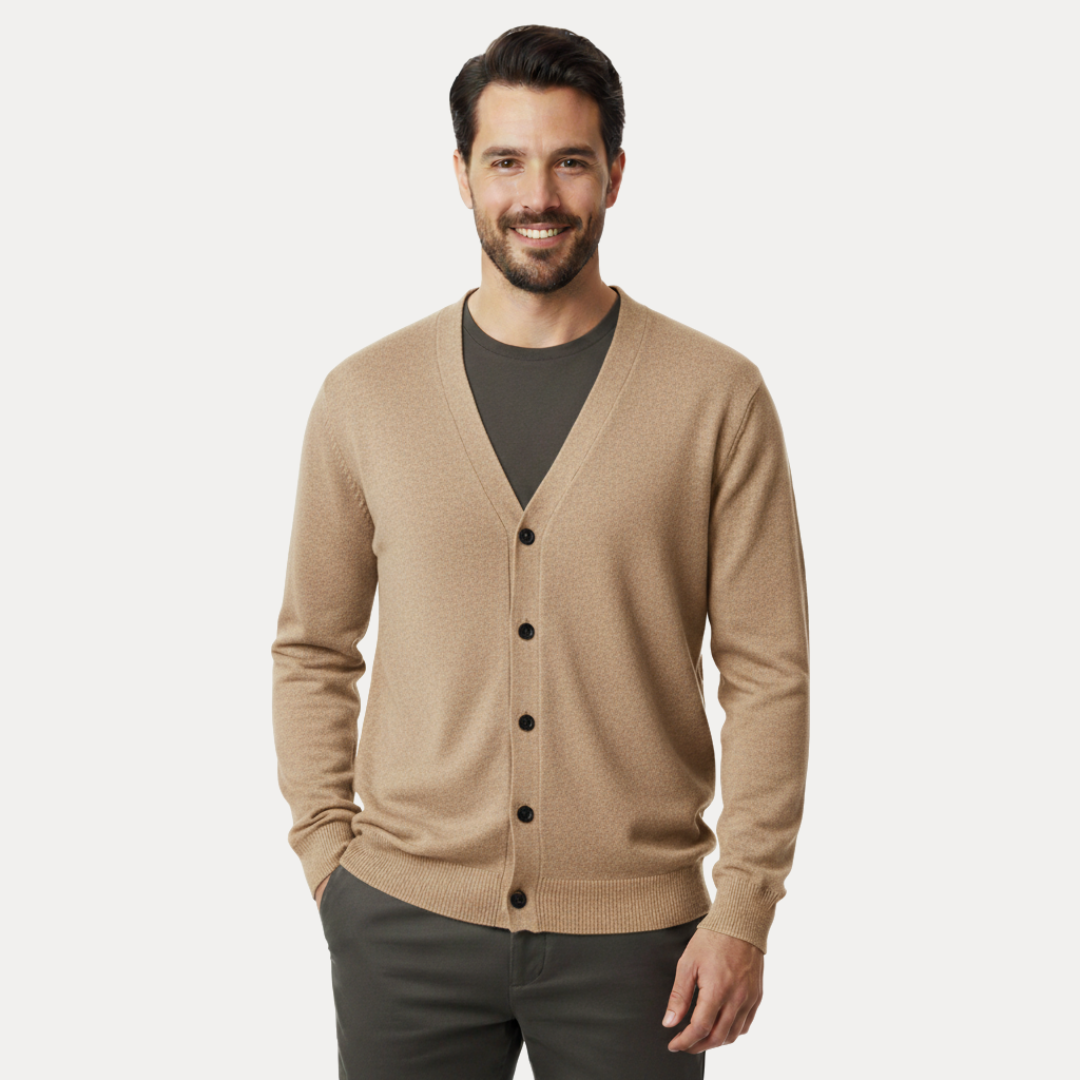 Alaric | Cardigan da uomo in misto cashmere