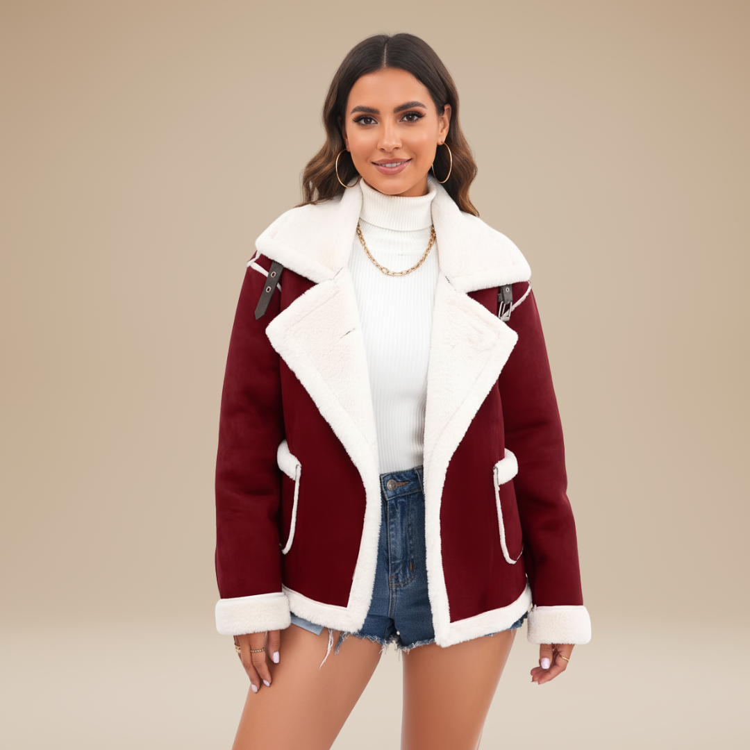 Silvia | Giacca Donna con Colletto Ampio ed Elegante