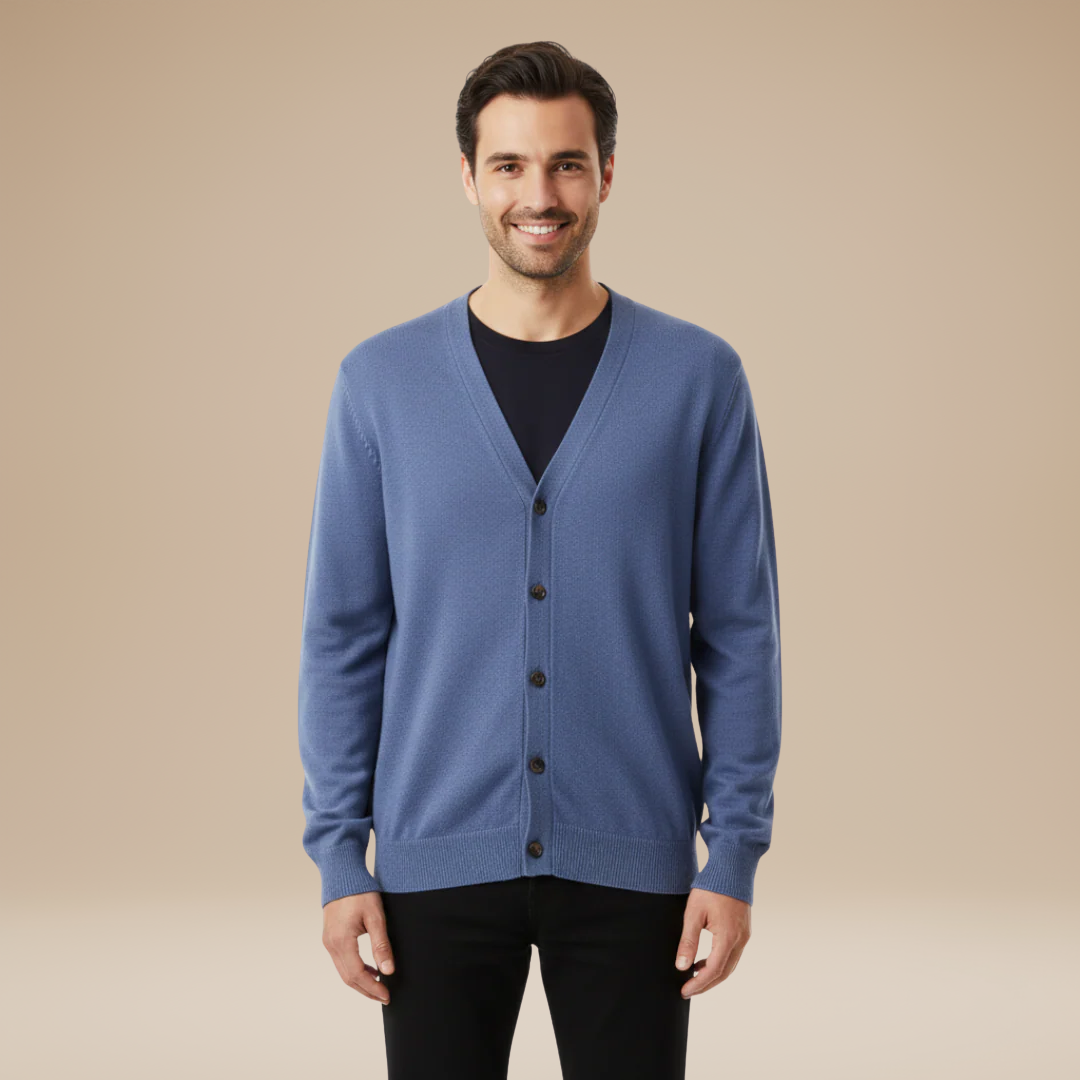 Alaric | Men's Cashmere Blend Cardigan