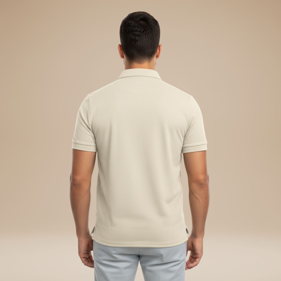 Aero | Polo Uomo con Mezza Zip Elegante