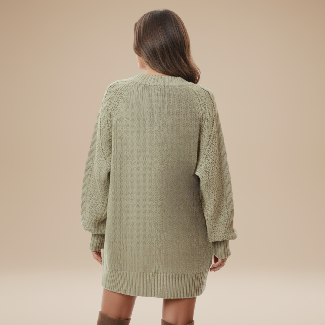 aaSara | Maglione Donna Oversize Stile Chic Autunnale