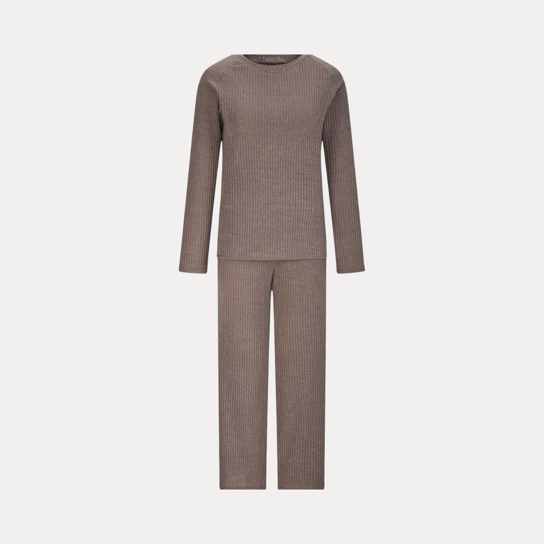 Annalisa | Completo Loungewear in Maglia a Coste