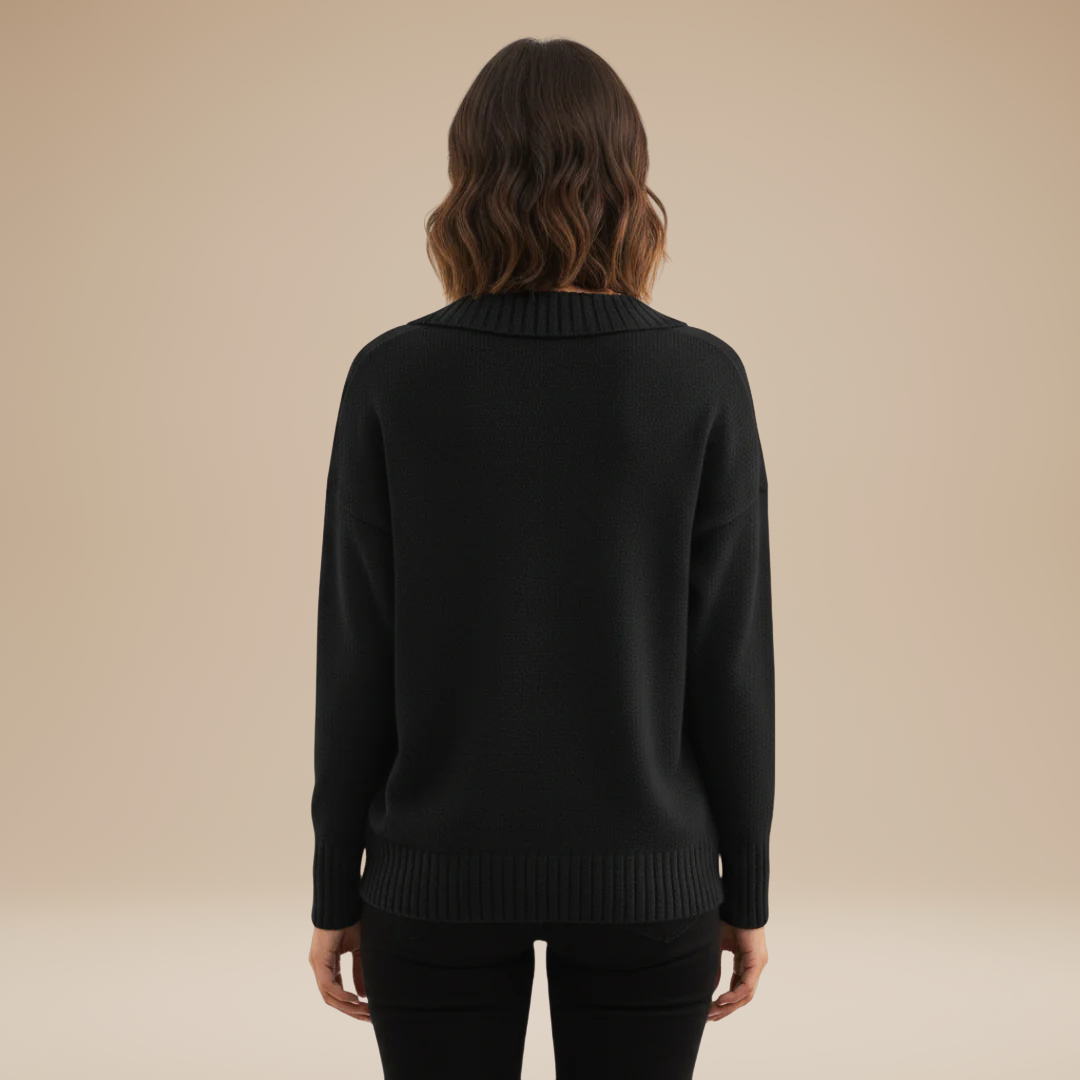 Sibilla | Deep V-Neck Sweater