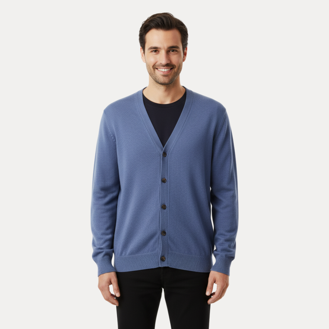 Alaric | Cardigan da uomo in misto cashmere