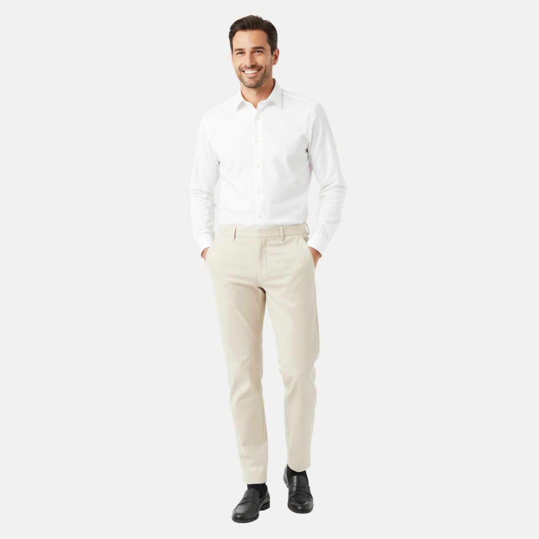 Davide | Pantaloni Slim-Tapered da Uomo.
