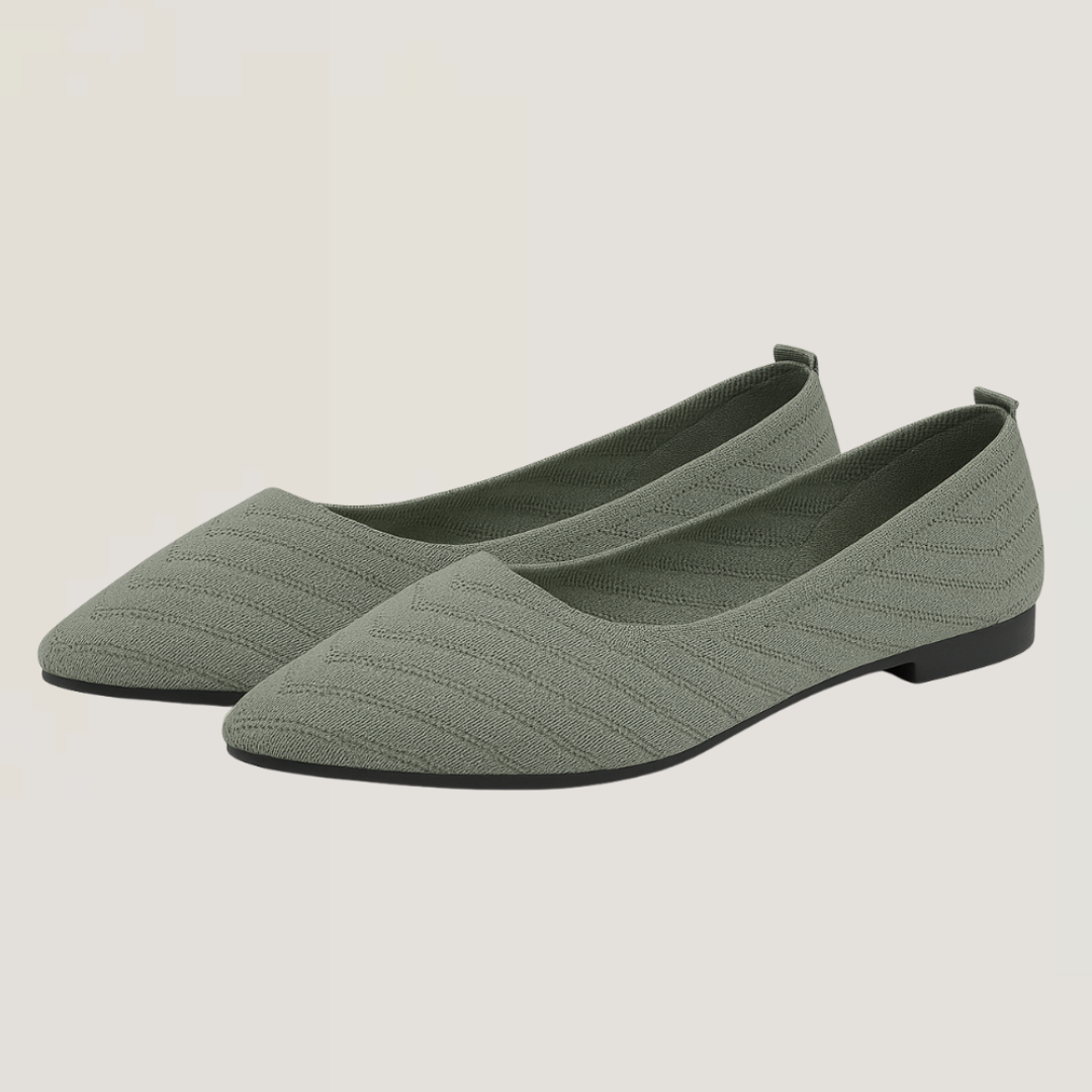 Arianna | Ballerine a Punta in Maglia