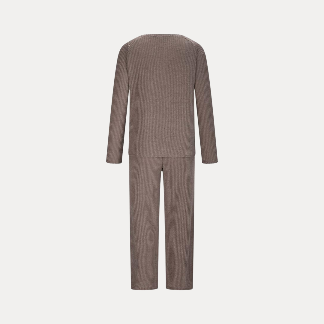 Annalisa | Completo Loungewear in Maglia a Coste