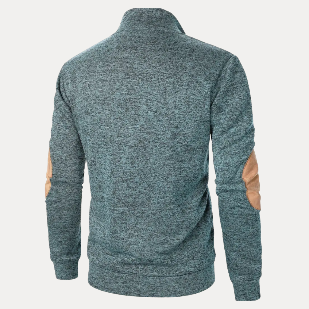 Matteo | Maglione Uomo con Toppe sui Gomiti
