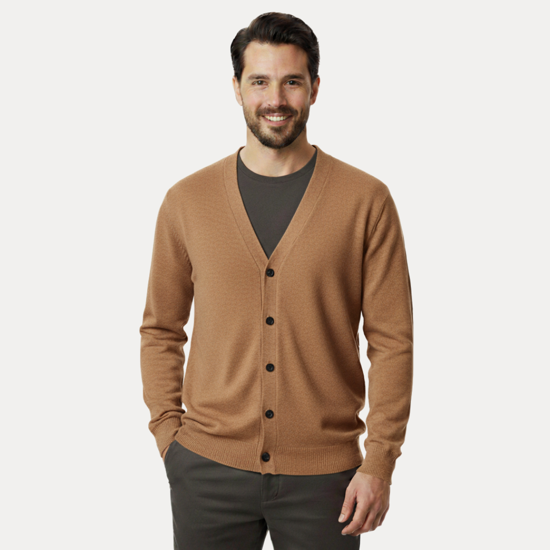Alaric | Cardigan da uomo in misto cashmere