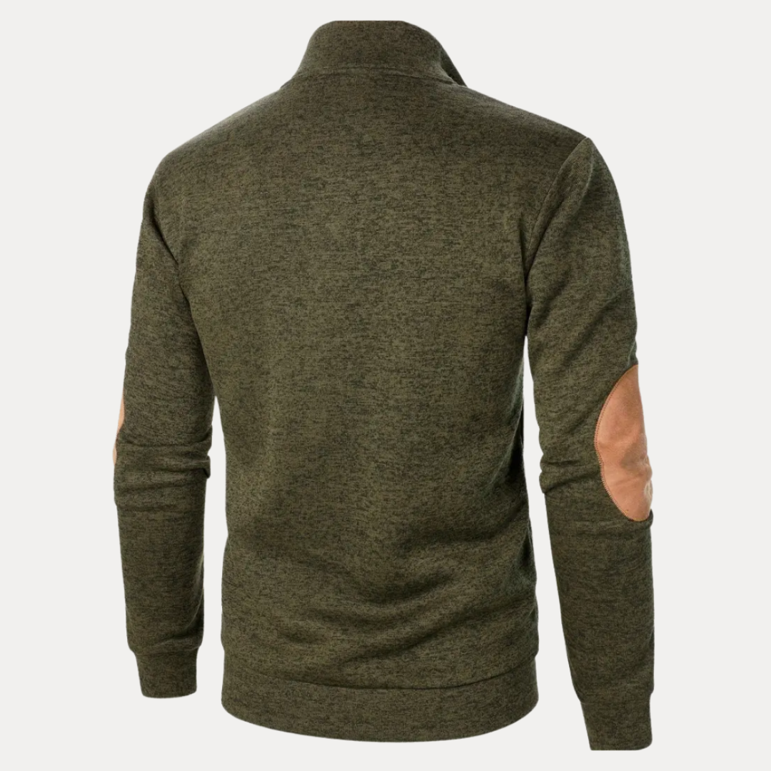 Matteo | Maglione Uomo con Toppe sui Gomiti