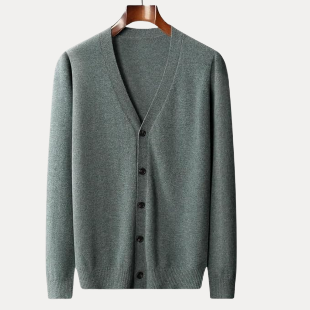 Alaric | Cardigan da uomo in misto cashmere