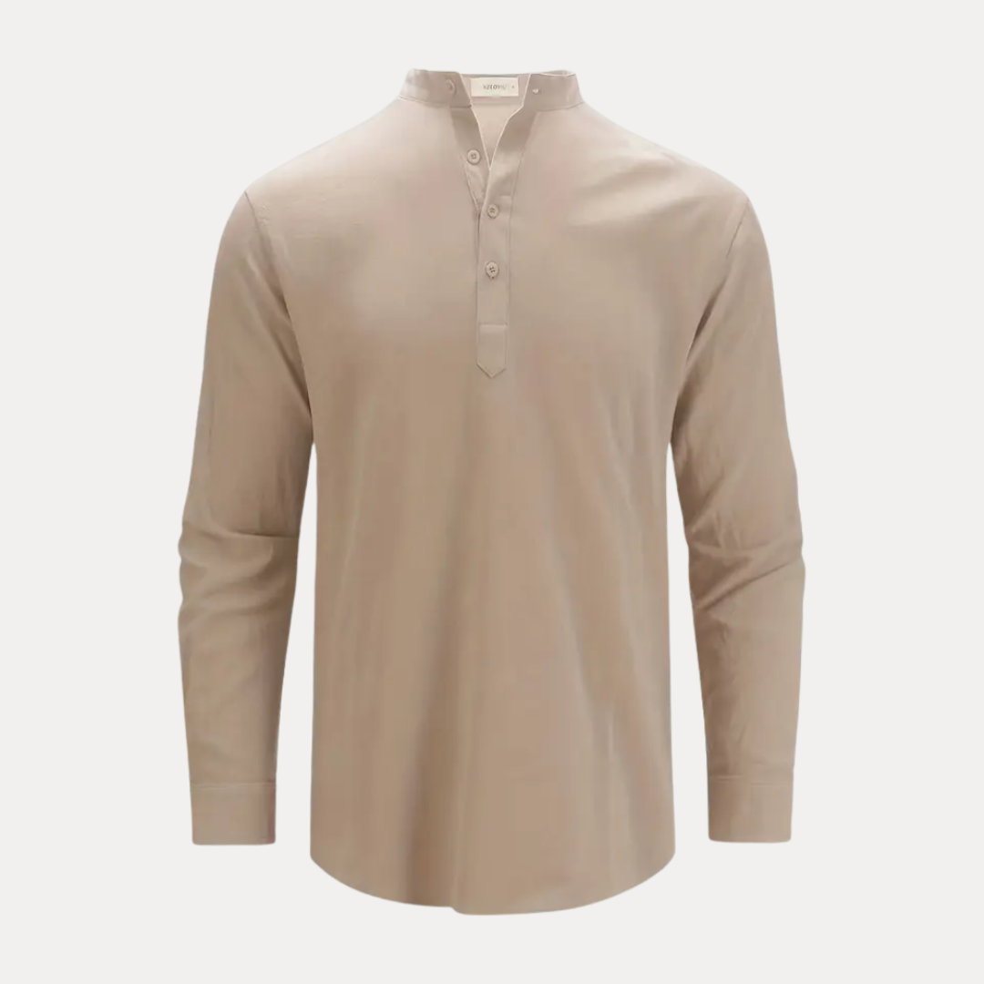 Luca | Camicia Henley da Uomo