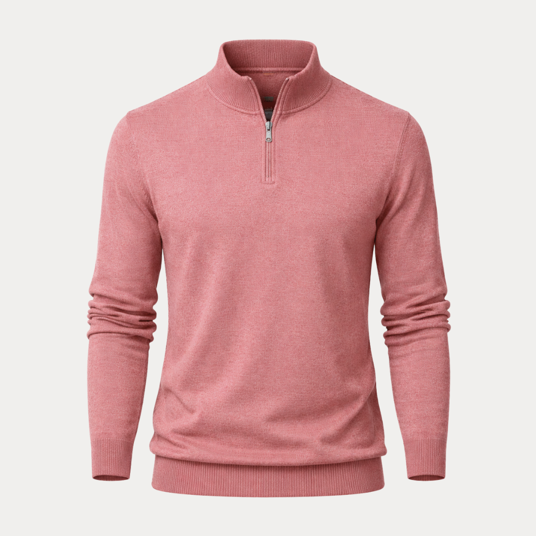 Modesto | Maglia Uomo Collo Zip Stile Essenziale