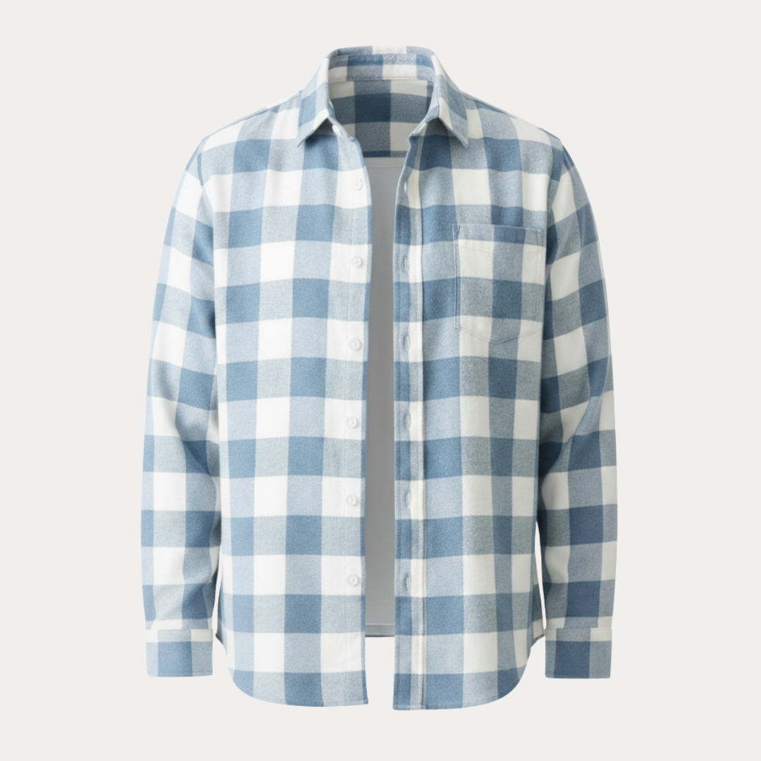 Ethan | Versatile and Modern Men's Checkered Shirt